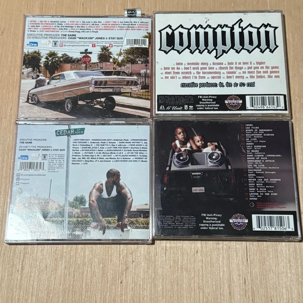 The Game 4-CD Lot Documentary/2/2.5/Lax Great Condition 5 CD’s Total Read Below! - Picture 6 of 14